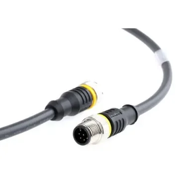 Turck Straight Female 8 way M12 to Straight Male 8 way M12 Sensor Actuator Cable, 2m - RKC8T-2-RSC8T/TXL product image