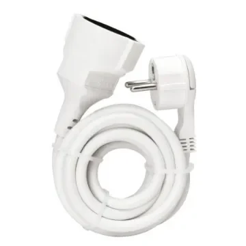 Kopp 2m 1 Socket Type F - German Schuko Extension Lead, 230 V, IP20 - 143502087 product image