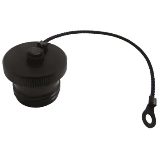 Amphenol Limited 3 TV MIL-DTL-38999 Male Dust Cap, Shell Size 9, with Black Zinc Nickle Finish - 418-6033-09P0501-10 product image
