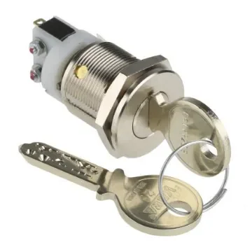 Kaba Key Switch, SP-CO, 5 A@ 250 V ac 2-Way Flat, Random-Key - K640062-NI product image