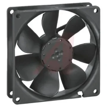 ebm-papst 3400 N Series Axial Fan, 48 V dc, DC Operation, 84m³/h, 2.4W, 92 x 92 x 25mm - 3418N/2HHR product image