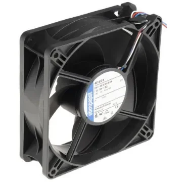ebm-papst 4400 Series Axial Fan, 24 V dc, DC Operation, 240m³/h, 8.6W, 119 x 119 x 38mm - 4414/2H product image