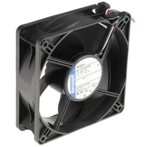 ebm-papst 4400 Series Axial Fan, 24 V dc, DC Operation, 240m³/h, 8.6W, 119 x 119 x 38mm - 4414/2H product image