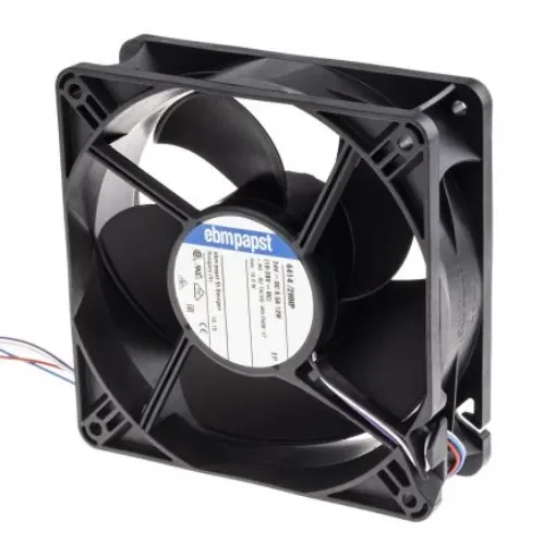 ebm-papst 4400 Series Axial Fan, 24 V dc, DC Operation, 285m³/h, 12W, 119 x 119 x 38mm - 4414/2HHP product image