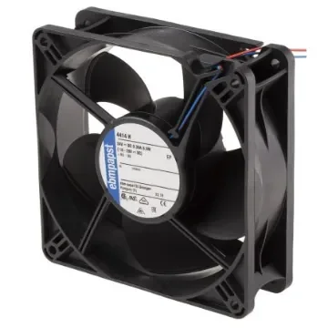 ebm-papst 4400 Series Axial Fan, 24 V dc, DC Operation, 240m³/h, 8.6W, 119 x 119 x 38mm - 4414H product image