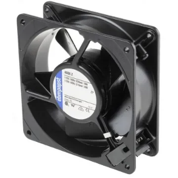 ebm-papst 4000 Z Series Axial Fan, 115 V ac, AC Operation, 180m³/h, 18W, 119 x 119 x 38mm - 4606Z product image