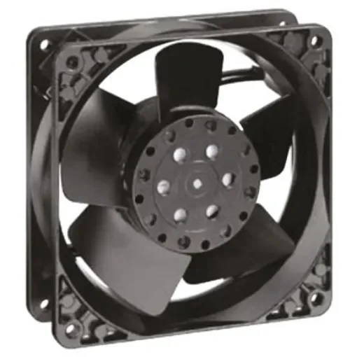 ebm-papst 4000 Series Axial Fan, 230 V ac, AC Operation, 160m³/h, 18W, 119 x 119 x 38mm - 4656X product image