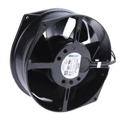 ebm-papst W2S130 Series Axial Fan, 230 V ac, AC Operation, 380m³/h, 45W, 172 x 55mm - W2S130-AA03-44 product image