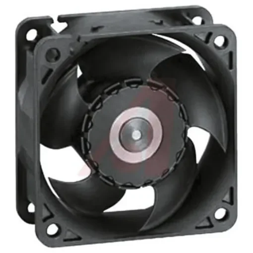 ebm-papst 620 Series Axial Fan, 24 V dc, DC Operation, 46m³/h, 2.4W, 60 x 60 x 25mm - 624H product image