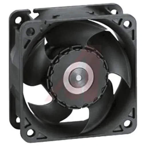 ebm-papst 620 Series Axial Fan, 24 V dc, DC Operation, 30m³/h, 1.5W, 60 x 60 x 25mm - 624M product image