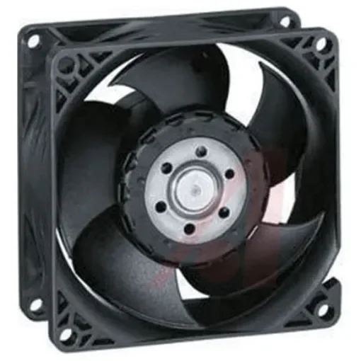 ebm-papst 8200 J Series Axial Fan, 24 V dc, DC Operation, 190m³/h, 26W, 80 x 80 x 38mm - 8214JH3 product image