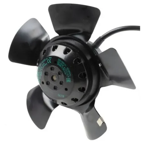 ebm-papst A Series Axial Fan, 230 V ac, 400 V ac, AC Operation, 940m³/h, 70W, 260mA Max, 195 x 73mm - A2D200-AA02-01 product image