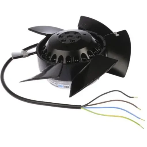ebm-papst A2E170 Series Axial Fan, 230 V ac, AC Operation, 480m³/h, 53W, 230mA Max, IP44, 170 x 63mm - A2E170-AF23-01 product image