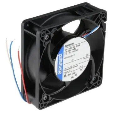 ebm-papst DV 4100 Series Axial Fan, 24 V dc, DC Operation, 280m³/h, 20.5W, 119 x 119 x 38mm - DV4114/2N product image