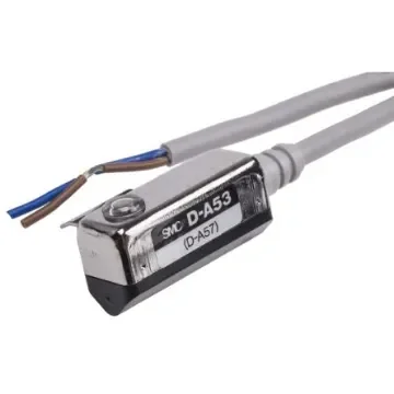 SMC Reed Pneumatic Cylinder & Actuator Switch, D-A5 Series, 24V dc, with LED indicator - D-A53L product image