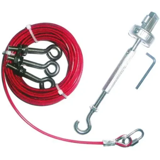 IDEM 140014 Rope Pull Kit for Guardian Line Rope Switches, 30m product image