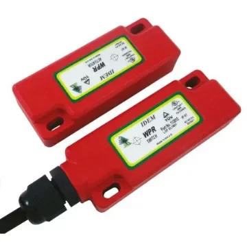 IDEM WPR Series Magnetic Non-Contact Safety Switch, 250V ac, Plastic Housing, NC, 2m Cable - 112009 product image