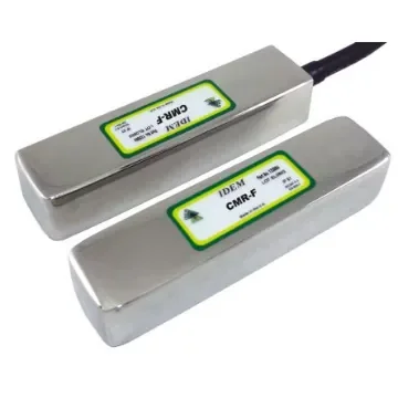 IDEM CMR-F Series Magnetic Non-Contact Safety Switch, 250V ac, 316 Stainless Steel Housing, 2NC, 5m Cable - 135022 product image
