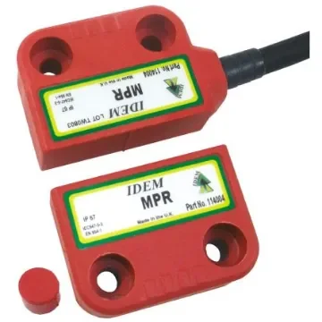 IDEM MPR Series Magnetic Non-Contact Safety Switch, 250V ac, Plastic Housing, NC, M8 - 114023 product image