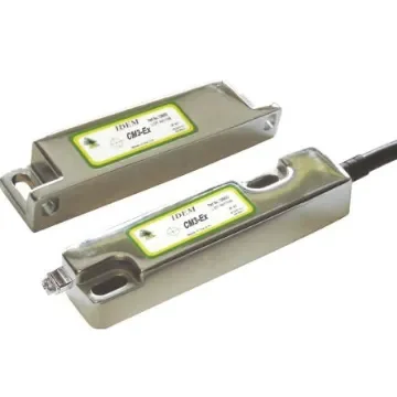 IDEM CM3-Ex Series Magnetic Non-Contact Safety Switch, 250V ac/dc, 316 Stainless Steel Housing, 2NC, 10m Cable - 903102 product image