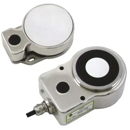 IDEM MGL Series Magnetic, RFID Non-Contact Safety Switch, 24V dc, 316 Stainless Steel Housing, 2NC, M12 - 462006 product image