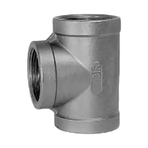 RS PRO Stainless Steel Pipe Fitting, Tee Circular Tee, Female G 1in x Female G 1in x Female G 1in - 8266983 product image