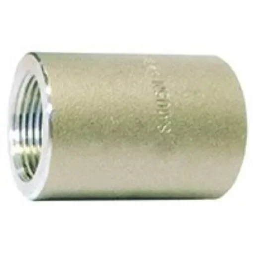 RS PRO Stainless Steel Pipe Fitting, Straight Circular Coupler, Female Rc 2in x Female Rc 2in - 8267012 product image