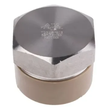 RS PRO Stainless Steel Pipe Fitting, Straight Hexagon Hexagon Plug, Male R 1-1/2in - 8267043 product image