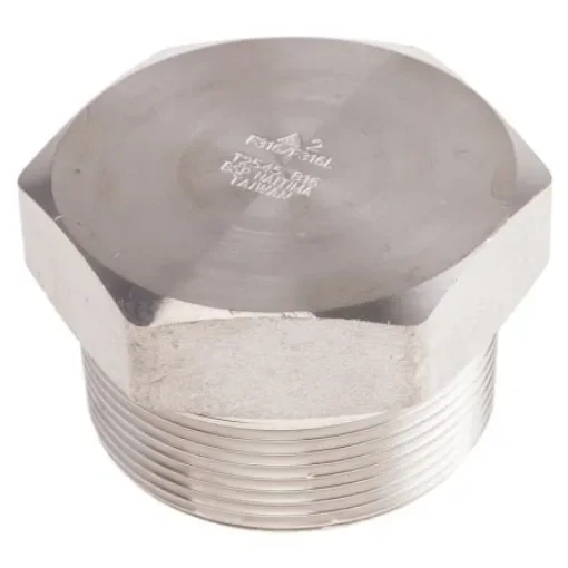 RS PRO Stainless Steel Pipe Fitting, Straight Hexagon Hexagon Plug, Male R 2in - 8267046 product image