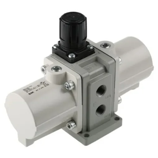 SMC G 1/4 Pneumatic Regulator -, 1MPa max. input - VBA10A-F02 product image