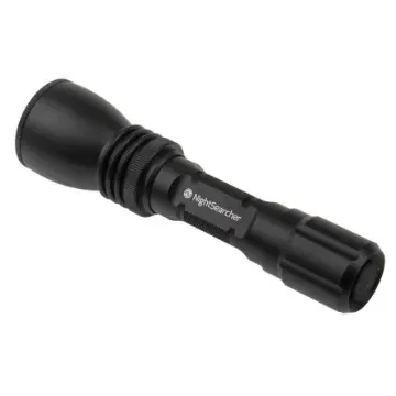 Nightsearcher UV LED Keyring Torch Black - Rechargeable, 153 mm - NSUV365 product image