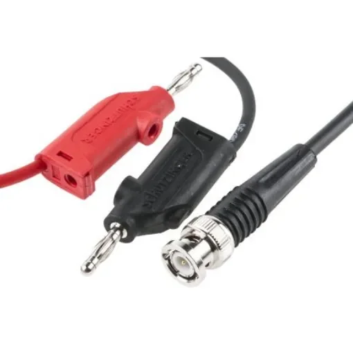 Schutzinger BNC Test Lead, Black, Red, 1m Lead Length - RS KO 89-58 / 100 / SW product image