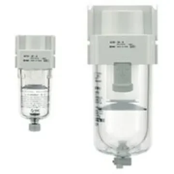 SMC 200 L/min NPT 1/4 Mist Separator, 0.3µm filtration, 0.05MPa to 1 MPa, 1.5 MPa - AFM20-N02-Z-A product image