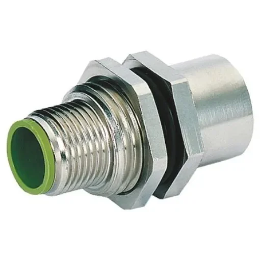 Murrelektronik Circular Connector, 5 Contacts, Bulkhead Mount, M12 Connector, Socket, Male, IP65, IP67, 7000 Series - 7000-44111-0000000 product image