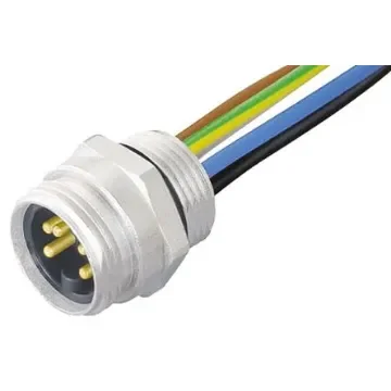 Murrelektronik Circular Connector, 5 Contacts, Bulkhead Mount, 7/8 Connector, Plug, Male, IP65, IP67, 7000 Series - 7000-78341-9780050 product image