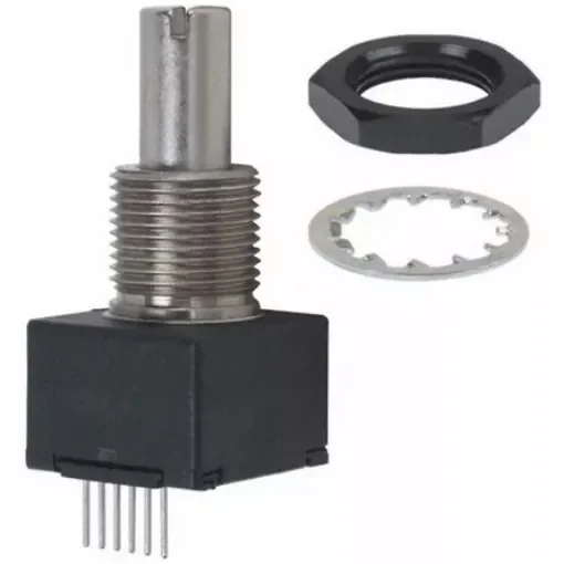 Bourns EM14 Series Optical Optical Encoder, 64 ppr, CMOS, HCMOS, TTL Signal, Slotted Type, 6mm Shaft - EM14R0D-R20-L064S product image