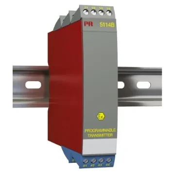PR Electronics 5100 Series Galvanic Barrier, Current, RTD, Thermocouple, Voltage Input, Current, Voltage Output, 19.2 - 5114B1B product image