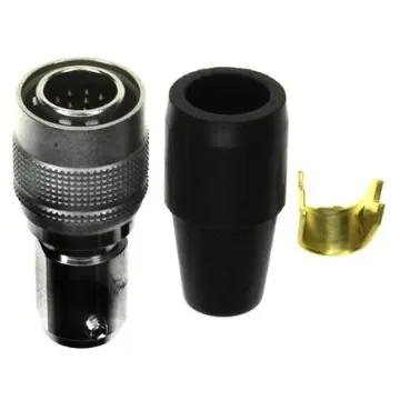 Hirose Circular Connector, 12 Contacts, Cable Mount, Miniature Connector, Plug, Female, HR10 Series - HR10A-10P-12P(74) product image