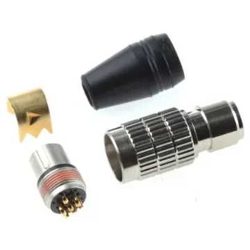 Hirose Circular Connector, 8 Contacts, Cable Mount, Micro Connector, Plug, Female, HR25 Series - HR25-7TP-8P(72) product image