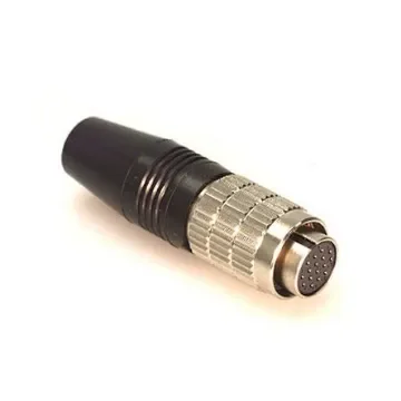 Hirose Circular Connector, 16 Contacts, Cable Mount, Micro Connector, Plug, Male, HR25 Series - HR25-9TP-16P(74) product image