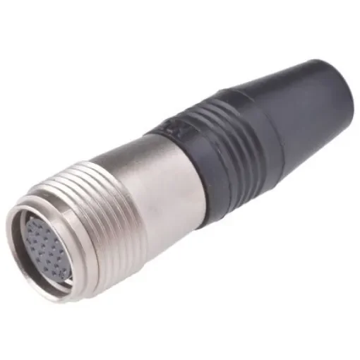 Hirose Circular Connector, 20 Contacts, Cable Mount, Micro Connector, Socket, Female, HR25 Series - HR25A-9J-20S product image