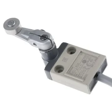 Omron Roller Lever Limit Switch, NO/NC, IP67, SPDT, 250V ac Max, 250 V ac 5A Max - D4C-1320 product image