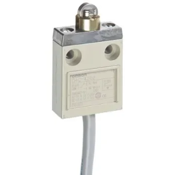Omron Roller Plunger Limit Switch, NO/NC, IP67, SPDT, 250V ac Max, 125 V ac 100mA Max - D4C-4202 product image