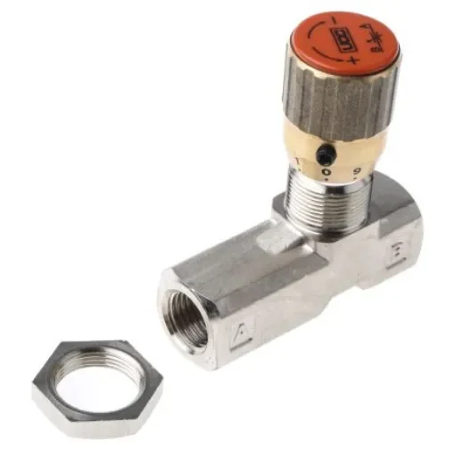 Parker Inline Mounting Hydraulic Flow Control Valve, G 1/4, 210bar, 2000-VALVE, 3L/min product image