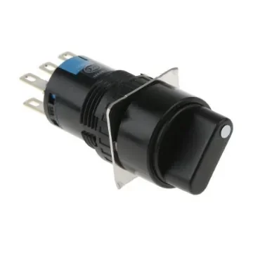Idec Selector Switch - (DPDT) 2 Positions - AS6M-2Y2P product image