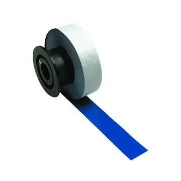 Brady B-7569 Vinyl Blue Label Roll, 28.6mm Width, 1 Roll Qty - TAPE CART MMK 29 MM BLUE B7569 35M product image