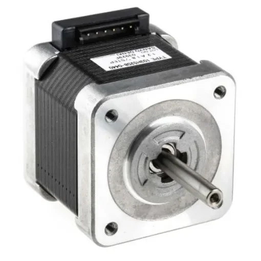 Sanyo Denki 103H5 Series Hybrid, Single Shaft Stepper Motor, 0.30Nm Torque, 24 V, 1.8°, 42 x 42mm Frame, 5mm Shaft - 103H5208-0440 product image