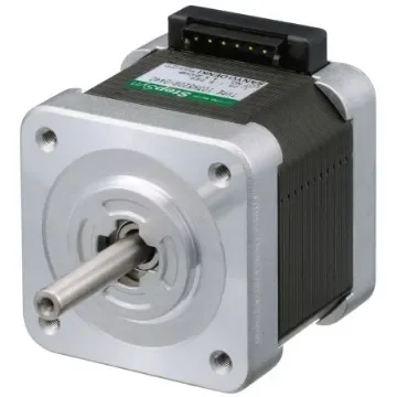 Sanyo Denki 103H5 Series Hybrid, Single Shaft Stepper Motor, 0.51Nm Torque, 24 V, 1.8°, 42 x 42mm Frame, 5mm Shaft - 103H5210-5240 product image