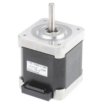 Sanyo Denki SANMOTION Series Hybrid, Single Shaft Stepper Motor, 0.37Nm Torque, 24V, 1.8°, 42 x 42mm Frame, 5mm Shaft - 103H5210-0440 product image