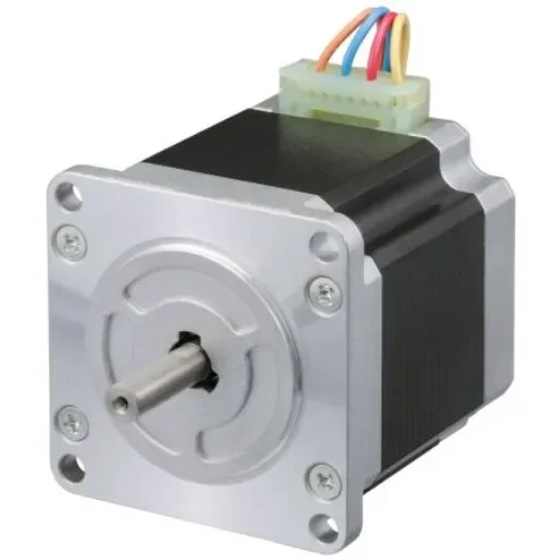 Sanyo Denki 103H7 Series Hybrid, Single Shaft Stepper Motor, 1.0Nm Torque, 24 V, 1.8°, 56 x 56mm Frame, 6.35mm Shaft - 103H7123-5740 product image